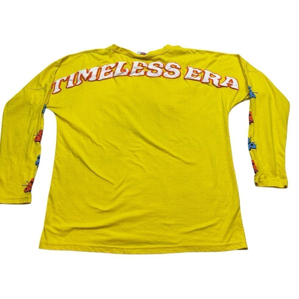 Ladies Timeless Era Brand Yellow Long Sleeve Print T-Shirt Size‎ XXL - Picture 5 of 9